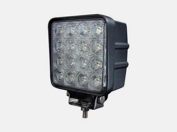 48W Square Work Light - all four overland