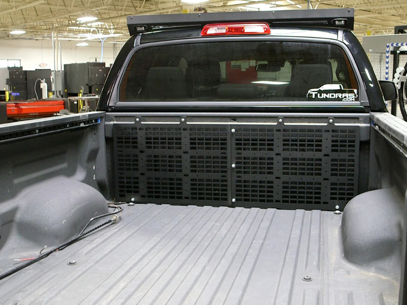 2014-2021 Toyota Tundra Front Bed MOLLE System - all four overland