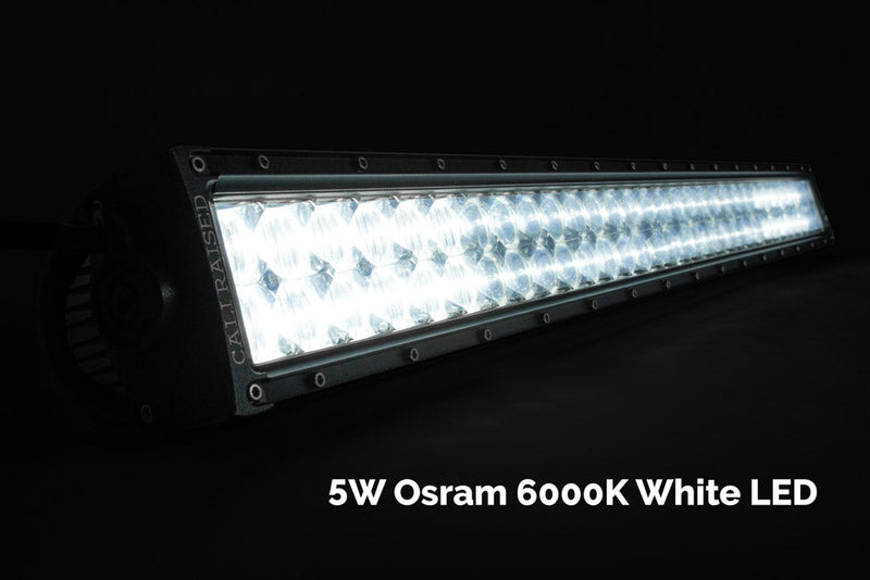 14" Dual Row 5D Optic OSRAM LED Bar - all four overland