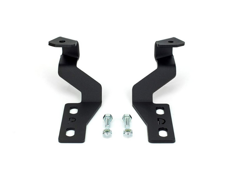 2014-2021 TOYOTA TUNDRA LOW PROFILE DITCH LIGHT BRACKETS KIT - all four overland