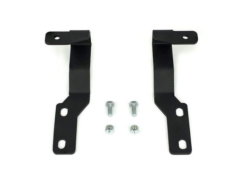 2005-2015 TOYOTA TACOMA LOW PROFILE LED DITCH LIGHT BRACKETS KIT - all four overland