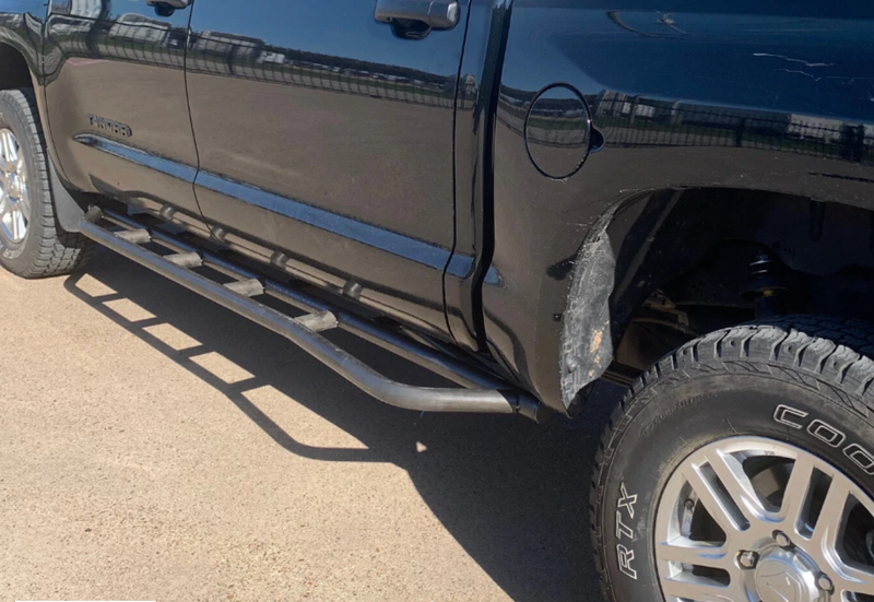 2014-2021 TOYOTA TUNDRA STEP EDITION ROCK SLIDERS - all four overland