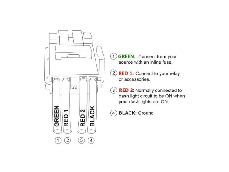Toyota OEM Style "DITCH LIGHTS" Switch - all four overland